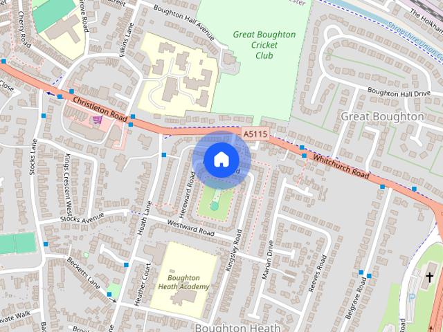 House for rent in Hoole, Boughton