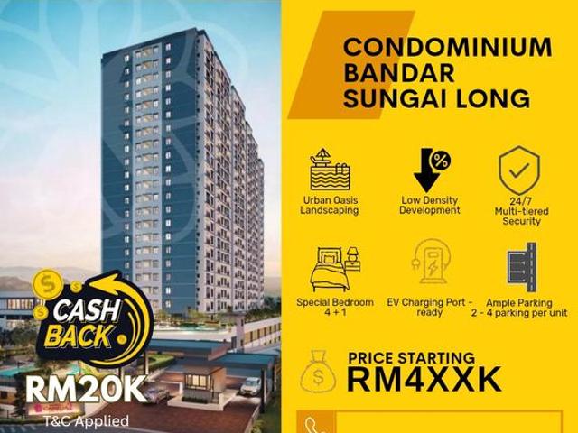 Condominium for sale in Kajang, Langat