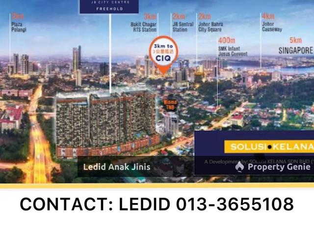 Apartment for sale in Johore Bahru, Johor