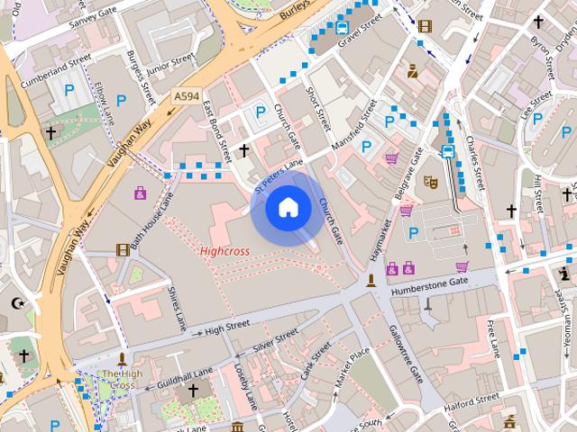 Apartment for rent in Leicester, Black Friars