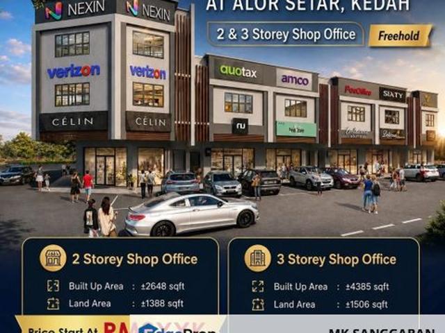 Shop for sale in Alor Setar, Kedah