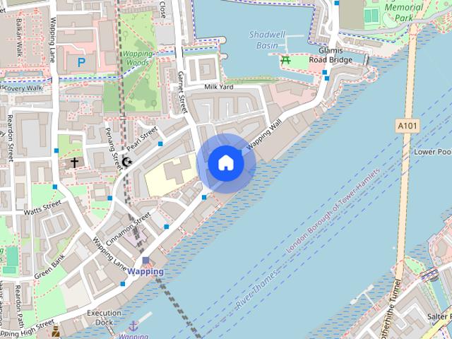 Apartment for rent in St. George in the East, Greater London