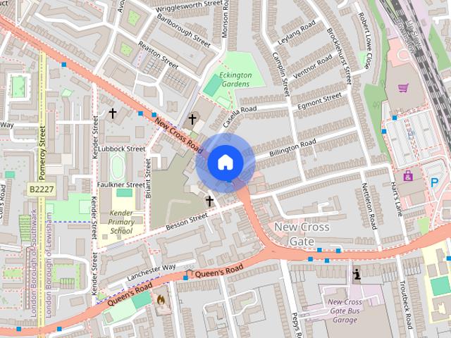 Apartment for rent in London Borough of Lewisham, New Cross