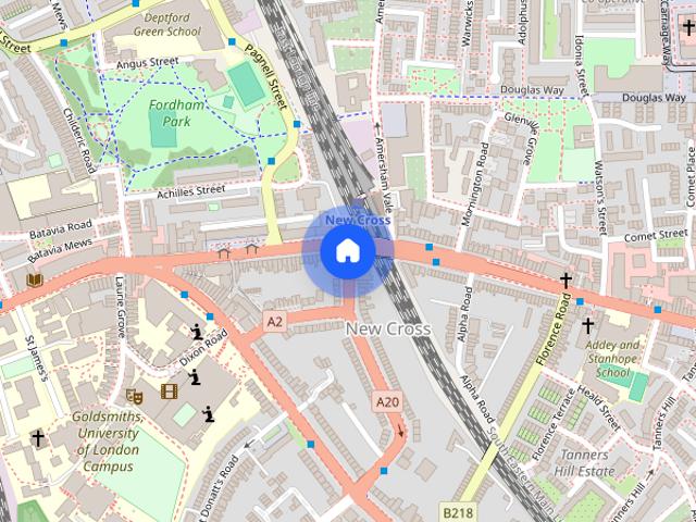 Apartment for rent in London Borough of Lewisham, New Cross