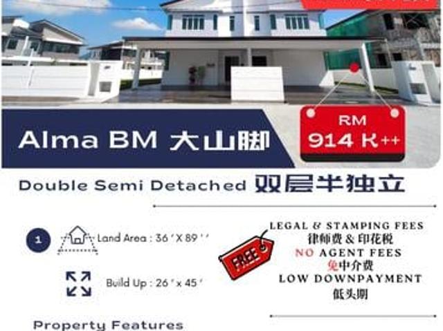 Residential House for sale in Wellesley, Penang