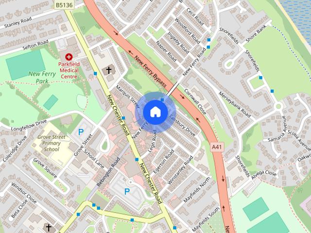 House for rent in New Ferry, Wirral