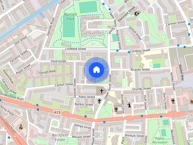 Apartment for rent in Poplar Grove, Greater London