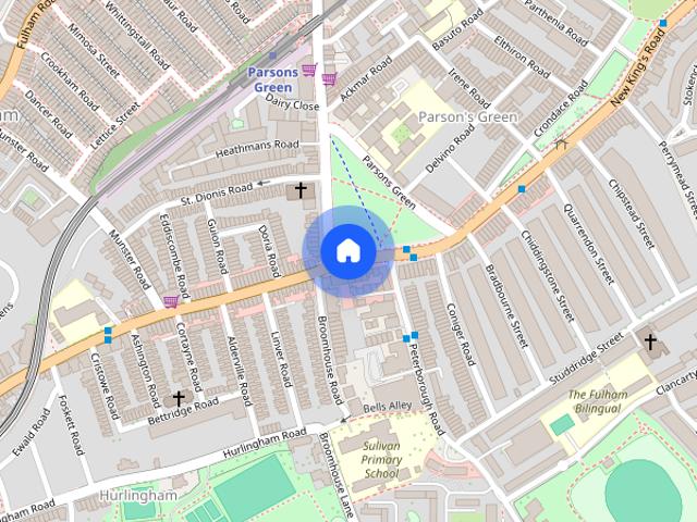 Apartment for rent in Fulham, Greater London