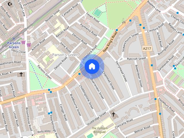 Apartment for rent in Parson's Green, Greater London