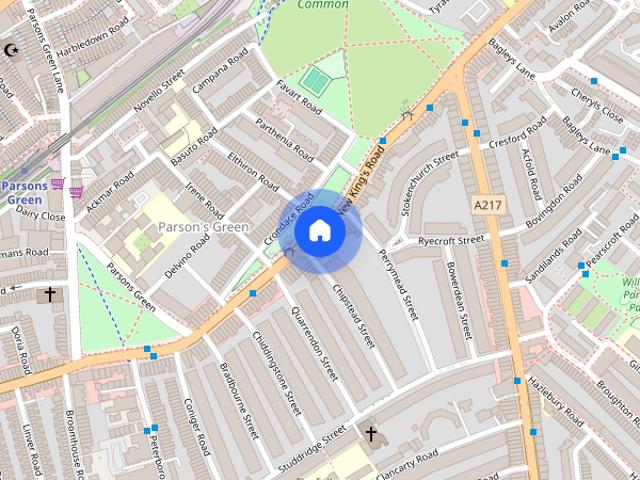 Apartment for rent in Parson's Green, Greater London