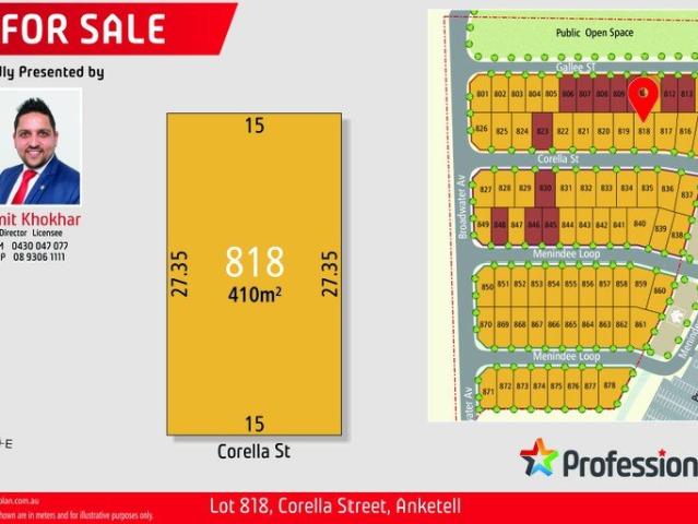 Land for sale in Anketell, Western Australia