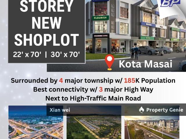 Shop Office for sale in Pasir Gudang, Johor