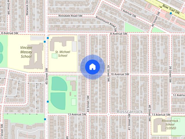 Townhouse for rent in Rosscarrock, Calgary
