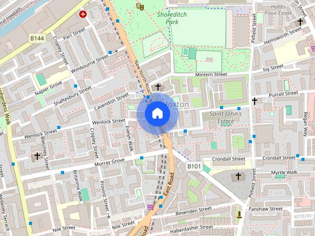 Apartment for rent in Hoxton, Greater London