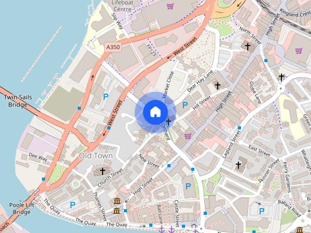 Apartment for rent in Old Town, Poole
