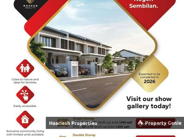 Terraced House for sale in Pilah, Senaling
