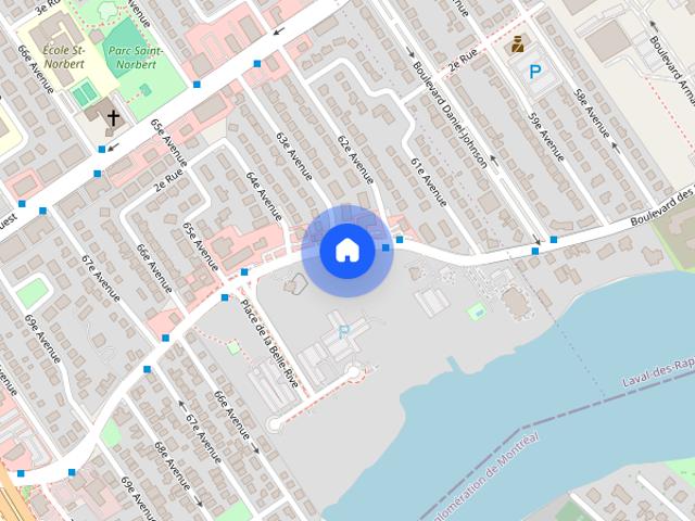 Apartment for rent in Chomedey, Laval (région administrative)