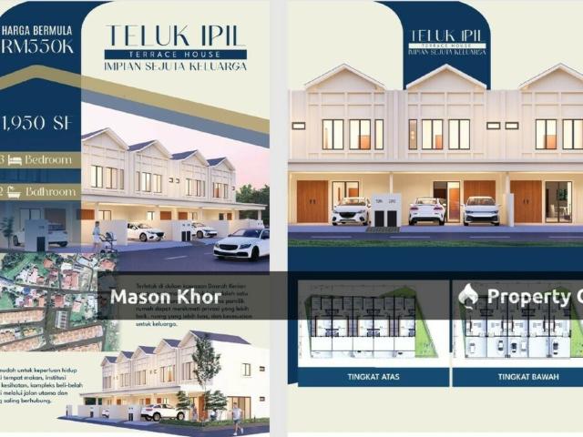 Terraced House for sale in Wellesley, Penang