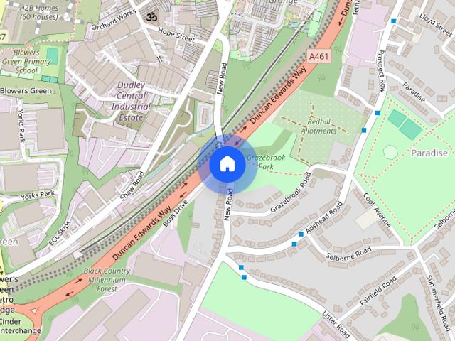Room for rent in Dixons Green, West Midlands