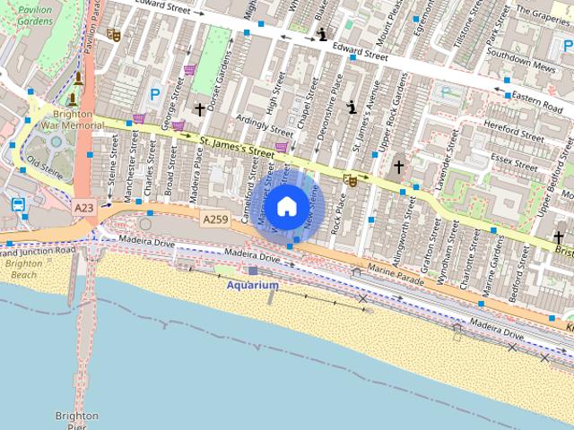 Apartment for rent in Queen's Park, Brighton