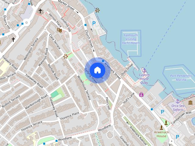 House for rent in Falmouth, Cornwall