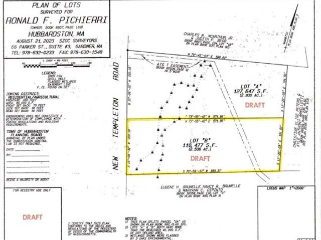 Land for sale in Pitcherville, Hubbardston
