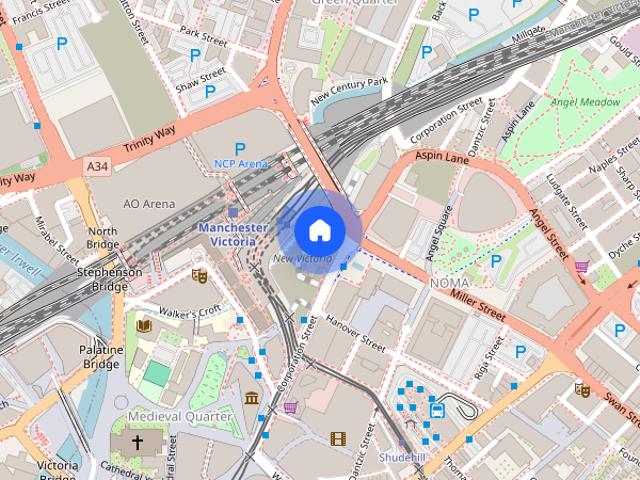 Apartment for rent in Medieval Quarter, Manchester