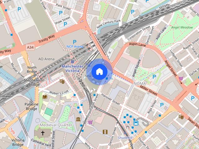 Apartment for rent in Medieval Quarter, Manchester