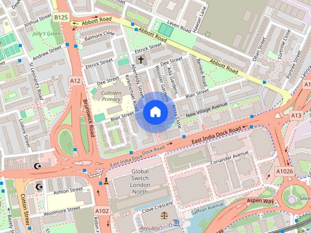 Apartment for rent in Aberfeldy Village, Blackwall