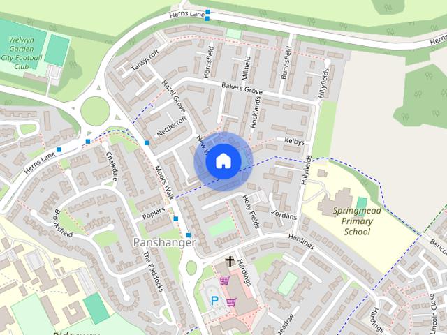 Apartment for rent in Panshanger, Fretherne