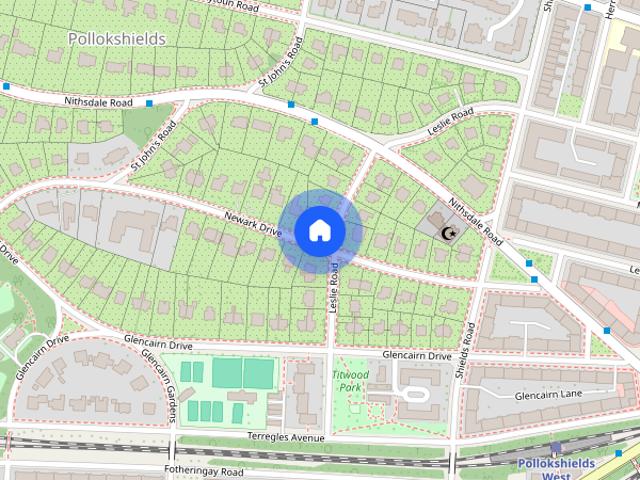Apartment for rent in Shawmoss, Pollokshields