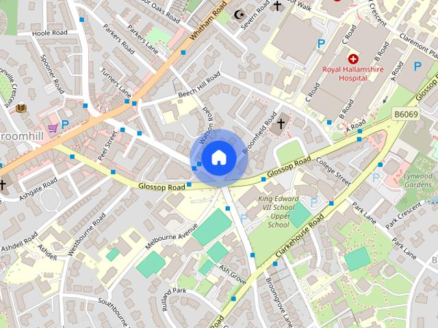 Room for rent in Broomhill, South Yorkshire