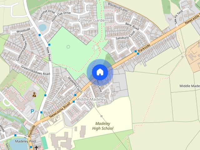 House for rent in Madeley Heath, Butterton