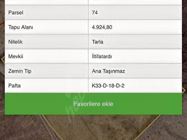 Nevşehir Merkez, Nevşehir içerisinde satılık Arsa