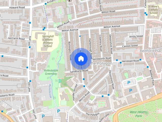 Room for rent in The Polygon, City Of Southampton