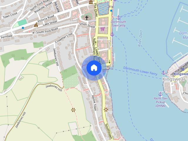 Apartment for rent in Kingswear, South Hams