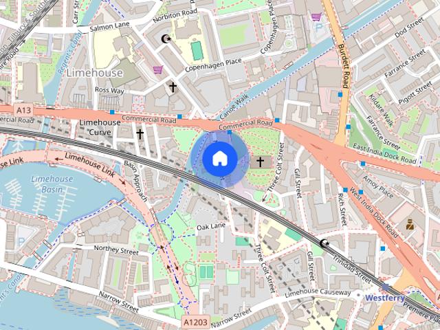House for rent in Limehouse, Greater London