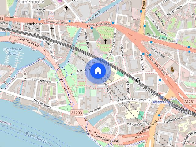 Apartment for rent in Limehouse, Greater London