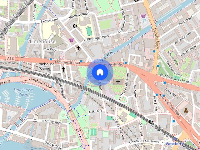 Apartment for rent in Limehouse, Greater London