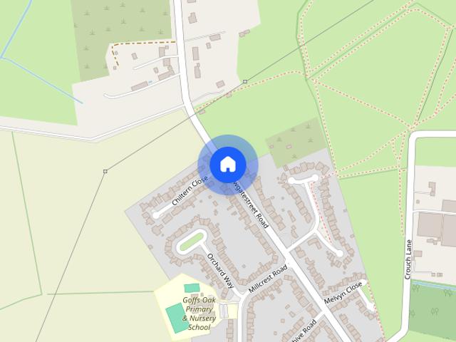 House for rent in Goffs Oak, Broxbourne