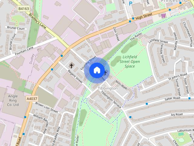 Apartment for rent in Tibbington, Tipton