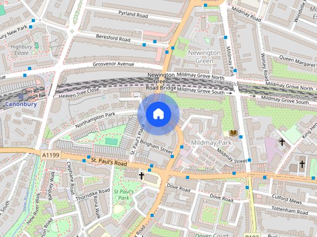 Apartment for rent in Mildmay Park, Greater London