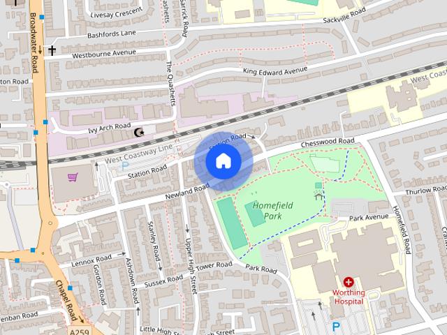 House for rent in Broadwater, Worthing