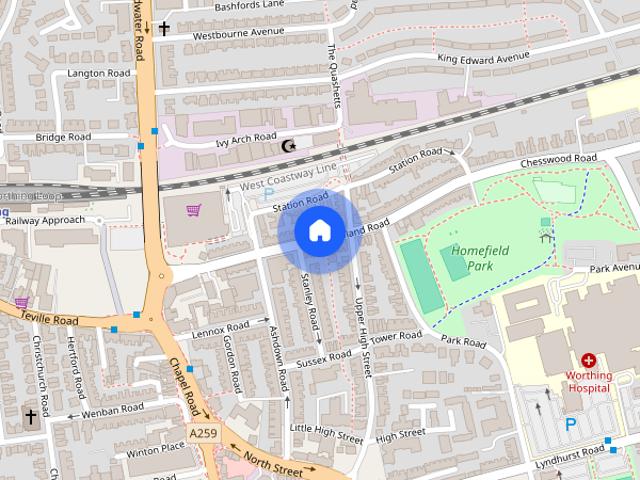 Apartment for rent in Worthing, West Sussex