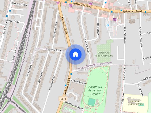 Apartment for rent in London Borough of Lewisham, Lower Sydenham