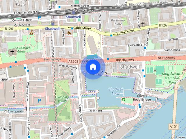 Apartment for rent in St. George in the East, Cat Hill