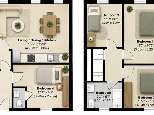 Apartment for rent in Elm Park, Greater London