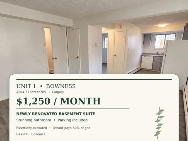 Apartment for rent in Bowness, Calgary