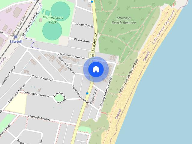 Apartment for rent in Sawtell, Coffs Harbour City Council