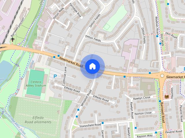 House for rent in Barnwell, Arbury